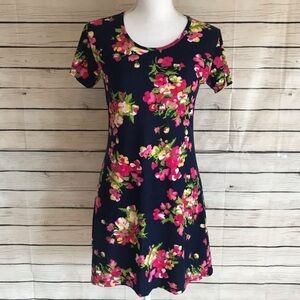 Floral Vintage Style Baby-doll Dress